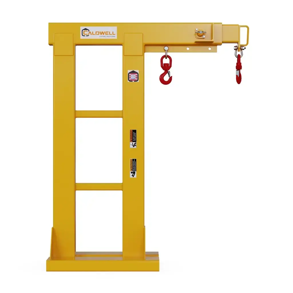 Reach Over Fork Lift Boom