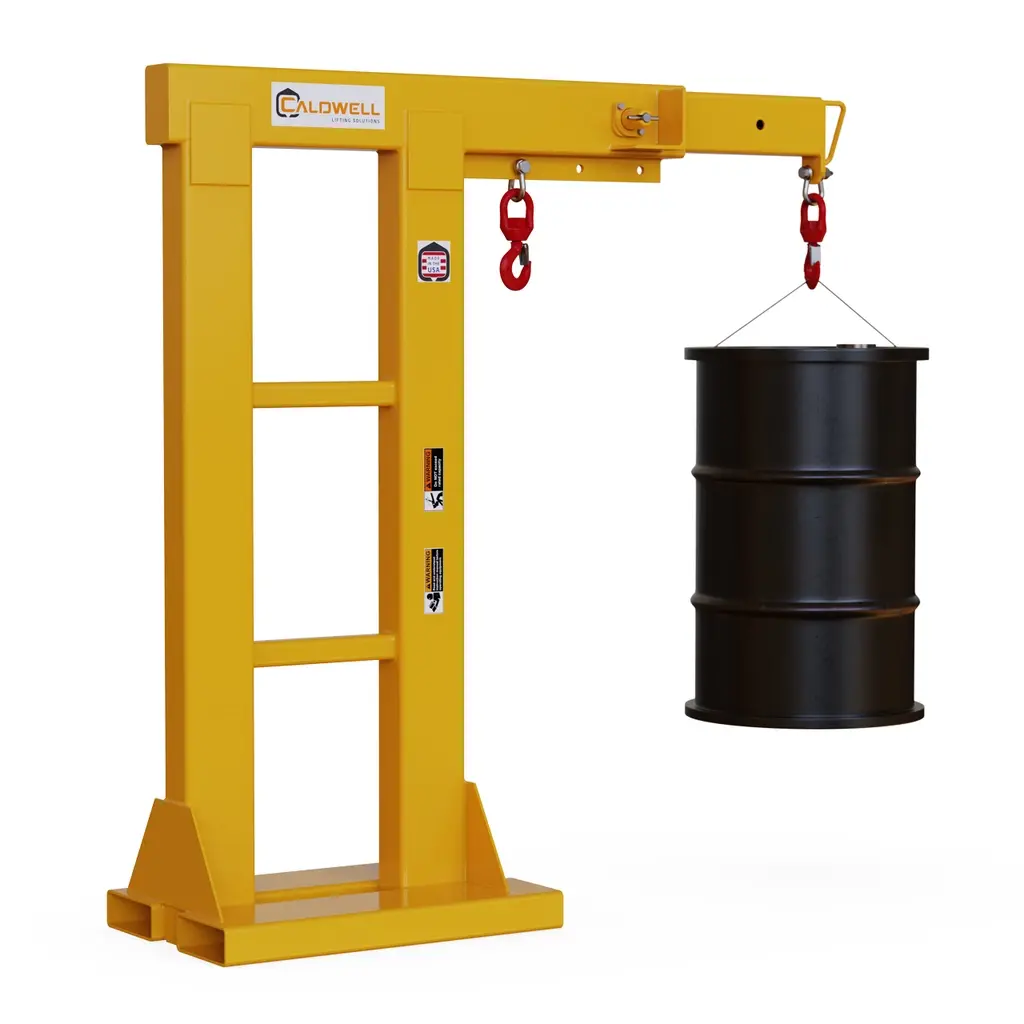 Reach Over Fork Lift Boom